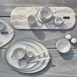 Lene Bjerre Amera Eggeglass 6,5 Cm White Sands Hot