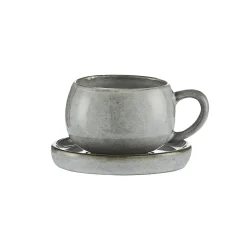 Lene Bjerre Amera Espressokopp Med Fat Gra Hot