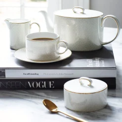 Wedgwood Arris Tekopp Med Skal Hvit Fashion