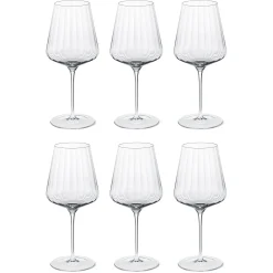 Georg Jensen Bernadotte Rodvinsglass 6-Stk. Sale