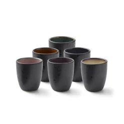 Bitz Espressokopp 6 Stk. Svart Hot