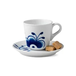 Royal Copenhagen Blue Fluted Mega Espressokopp Discount
