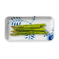 Royal Copenhagen Blue Fluted Mega Rektangulaert Fat 24 Cm Discount