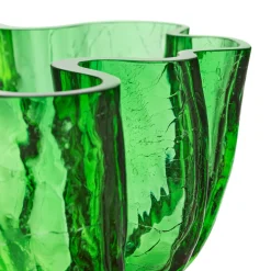 Kosta Boda Crackle Skal 105 Mm Gronn Best