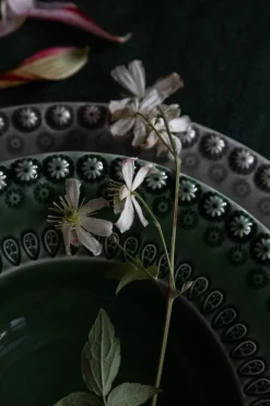 PotteryJo Daisy Dyp Tallerken O 21 Cm 2-Stk. Forest (Morkgronn) Best