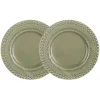 PotteryJo Daisy Middagstallerken O 29 Cm 2-Stk. Faded Army (Gronn) Clearance