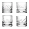 La Rochère Dandy Whiskeyglass 4 Deler Fashion