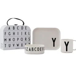 Design Letters Barneservise Sett Y Sale