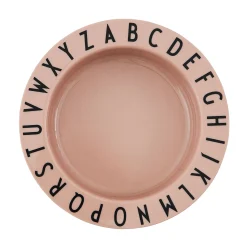 Design Letters Eat&Learn Dyp Tallerken Nude Best