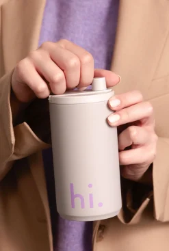 Design Letters Reisekopp 35 Cl Hi-Cool Gray Fashion