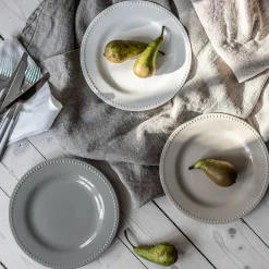 Scandi Living Dots Liten Tallerken 22 Cm 4 Stk Gratt Outlet