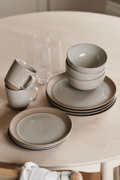 Scandi Living Fossil Asjett O 21 Cm Beige Outlet