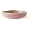 HK Living Home Chef Dyp Tallerken Medium O19,3 Cm Rustic Pink Online