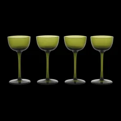 Ferm LIVING Host Likorglass 4-Pakning Moss Green Online