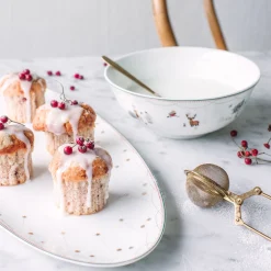 Wik & Walsøe Julemorgen Serveringsfat Ovalt 41 Cm Best