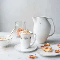 Wik & Walsøe Julemorgen Serveringsfat Ovalt 20 Cm Fashion