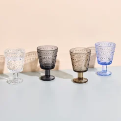 Iittala Kastehelmi Drikkeglass Pa Fot 26 Cl 2 Stk. Linne Outlet