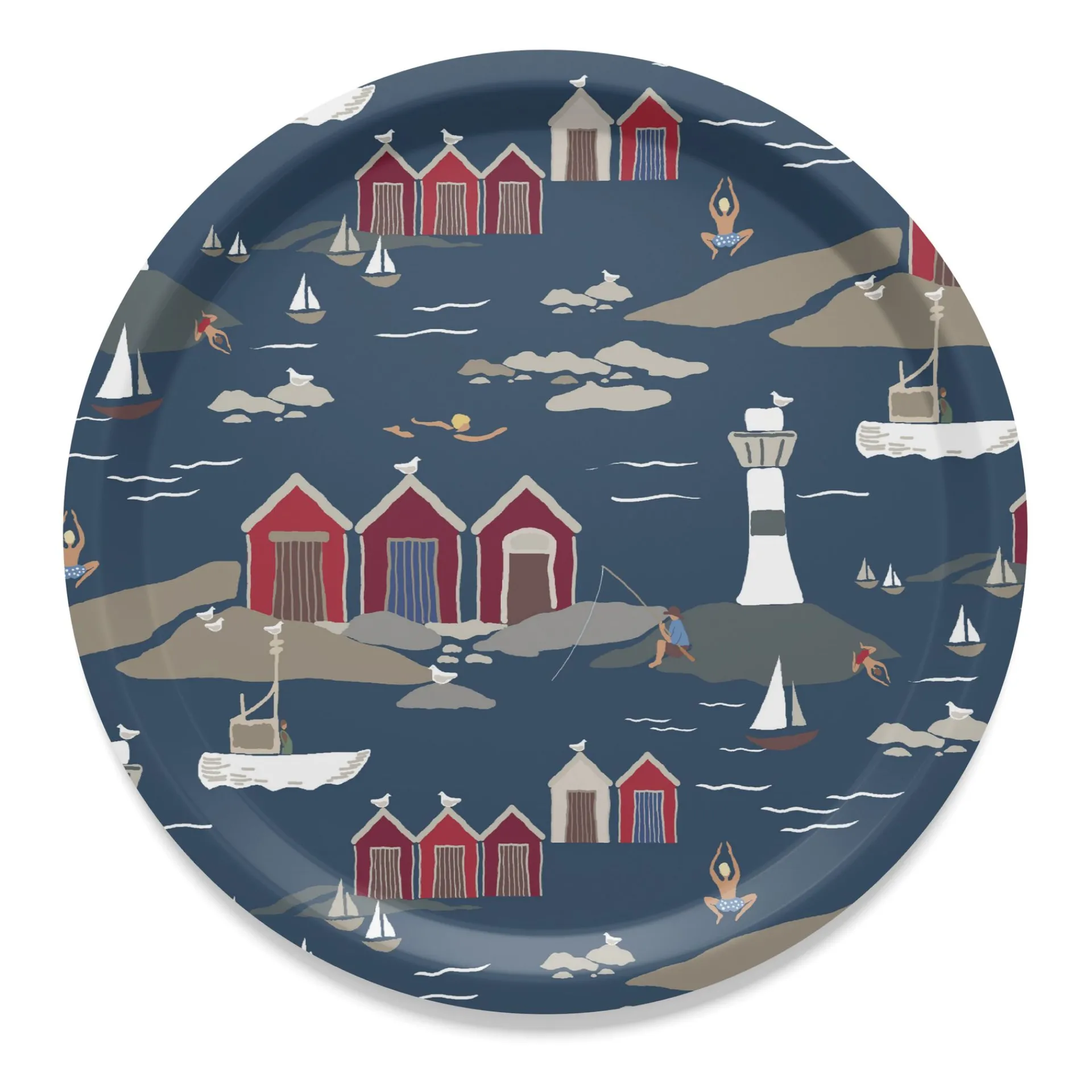 Arvidssons Textil Kust Brett O 31 Cm Bla Fashion