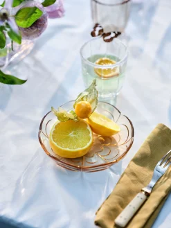 Holmegaard Lily Desserttallerken O 16 Cm 2-Pakning Toffee Rose New