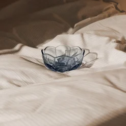 Holmegaard Lily Skal O 13 Cm 2-Pakning Blue Iris Best