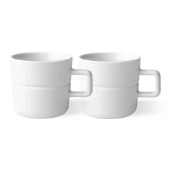 NJRD Lines Kopp 30 Cl 2-Stk. Hvit Discount