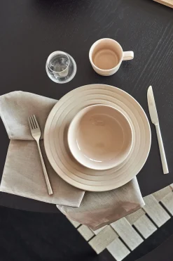 NJRD Lines Skal O16 Cm 6-Stk. Beige Sale