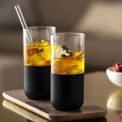 Villeroy & Boch Manufacture Rock Longdrinkglass 30 Cl 4-Pakning Hot