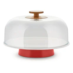 Alessi Mattina Kakefat Med Glasskuppel Fashion