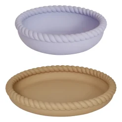 OYOY Mellow Tallerken Og Skal Lightrubber-Lavendel Online