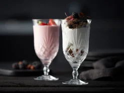 Lyngby Glas Melodia Ølglass 40 Cl 4-Pakning Outlet