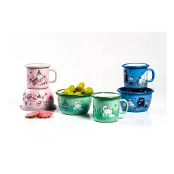 Muurla Mummitrollet Emaljekopp Venner 25 Cl Discount