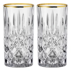 Nachtmann Noblesse Gold Longdrinkglass 37,5 Cl 2-Pakning Best