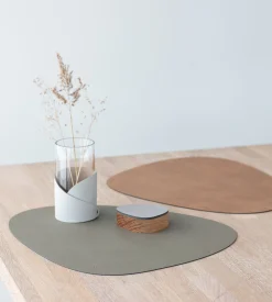 Lind DNA Nupo Spisebrikke Vendbar Curve L 1 Stk. Army Green-Nature Hot