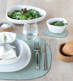 Lind DNA Nupo Spisebrikke Vendbar Curve L 1 Stk. Dark Green-Olive Green Discount