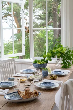 Rörstrand Ostindia Floris Ovalt Serveringsfat New