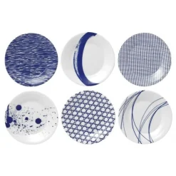 Royal Doulton Pacific Tallerken Bla 6 Deler 23 Cm Discount