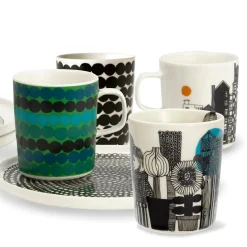 Marimekko Rasymatto Kopp 25 Cl Svart-Hvit Sale