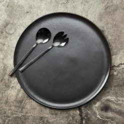 Aida Raw Serveringsfat O 42 Cm Titanium Black New