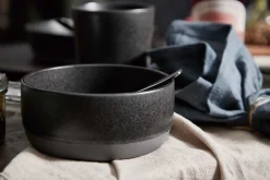 Aida Raw Skal O13,5 Cm Titanium Black New