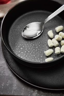 Aida Raw Suppetallerken O19,4 Cm Titanium Black Outlet