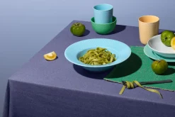 Lyngby Porcelæn Rhombe Dyp Tallerken O 24,5 Cm Hot