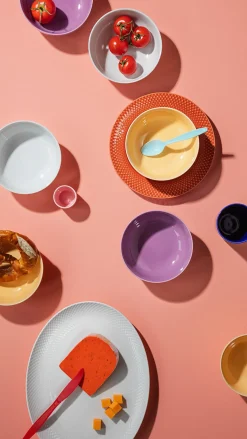 Lyngby Porcelæn Rhombe Skal O 15,5 Cm Lilla Online