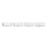 Ferm LIVING Ripple Frokostskal 4-Pakning Clear Outlet