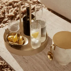 Ferm LIVING Ripple Glass 4-Pakn. Klar Outlet