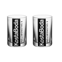 Kosta Boda Salong Betong Shotglass 6 Cl 2-Pakning Best