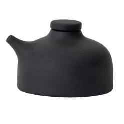 Design House Stockholm Sand Soyakanne 12 Cl Black Clay Hot