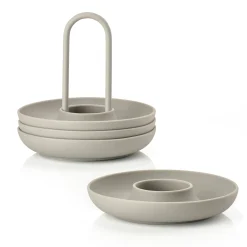 Zone Denmark Singles Eggeglass Med Beholder Mud New