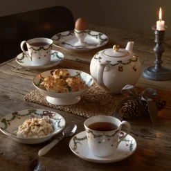 Royal Copenhagen Star Fluted Christmas Dyp Tallerken Clearance