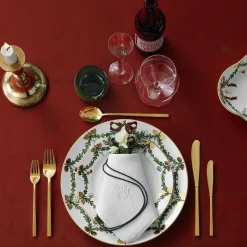 Royal Copenhagen Star Fluted Tallerken Jul O 22 Cm Best