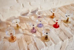 HK Living Swril Vinglass Hoy Oker Discount